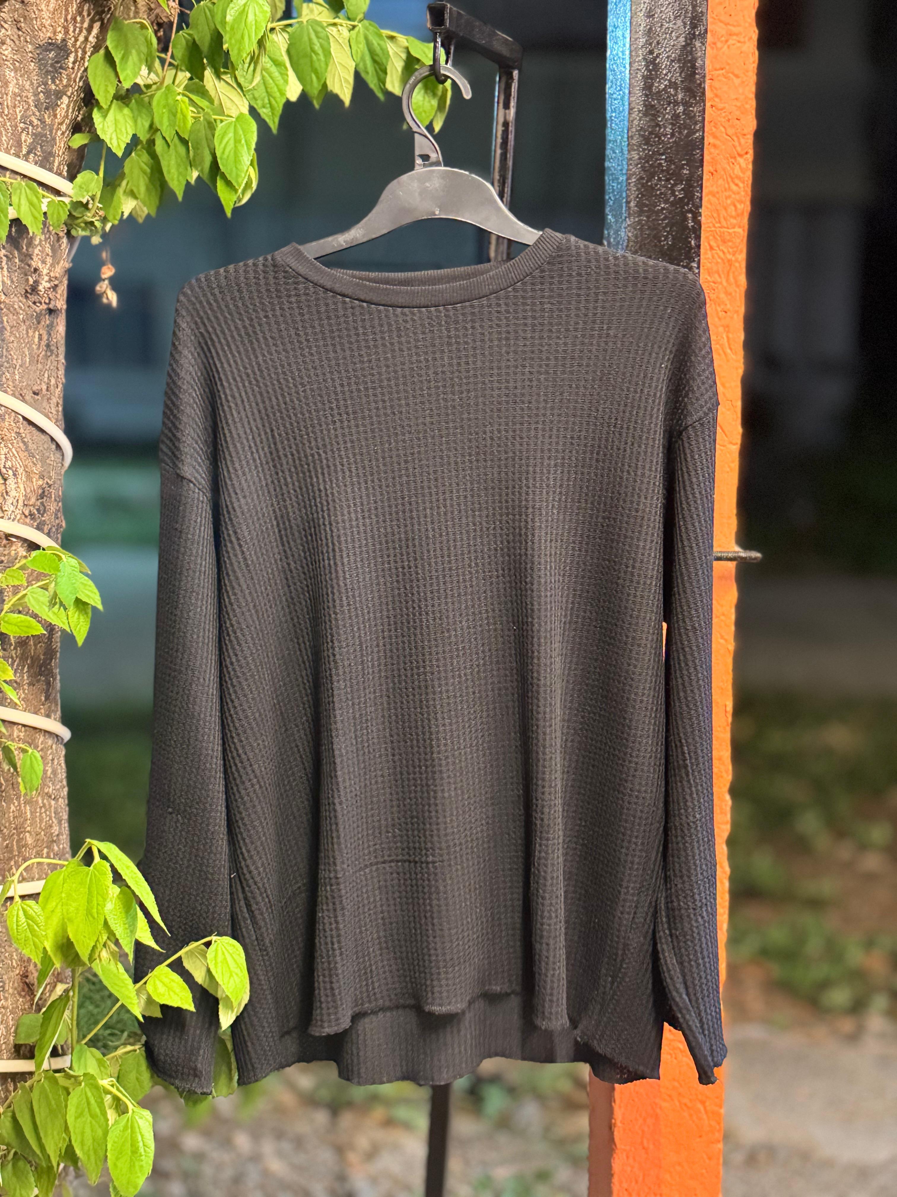 CROP TSHIRT BLACK