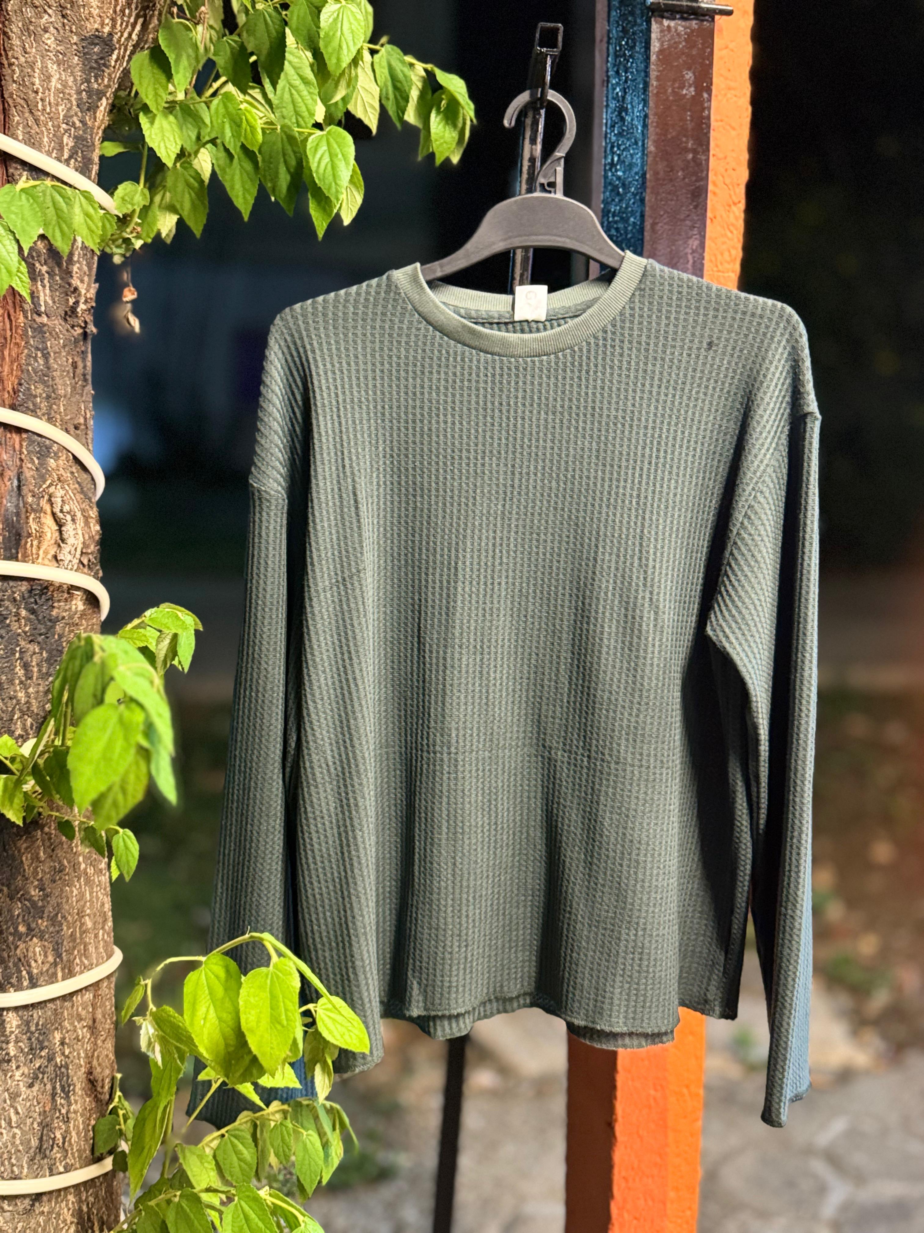 CROP TSHIRT GREEN